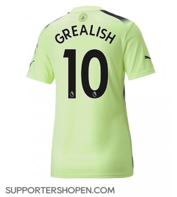 Manchester City Jack Grealish #10 Tredje Matchtröja Dam 2022-23 Kortärmad